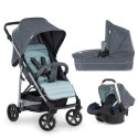 Hauck Rapid 4 Plus Trio Set Grey / Mint + baza