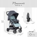 Hauck Rapid 4 Plus Trio Set Grey / Mint + baza