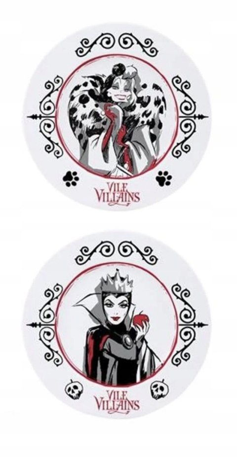 Zestaw 3 talerzy AbyStyle Disney Villains