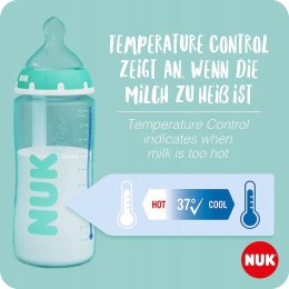 NUK butelka FC+ 300ml ANTI-COLIC smoczek 0-6m M