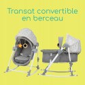 Bebeconfort Calys Baby Rocker 3-w-1, bujaczek Grey