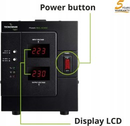 Tecnoware Jednofazowy Elektroniczny Stabilizator