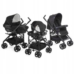 Chicco Trio-System Sprint Black wózek 3w1