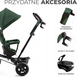 ROWEREK TRÓJKOŁOWY Aston Kinderkraft Zielony