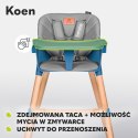 LIONELO Koen 2 w 1 krzesełko do karmienia, nowoczesny design