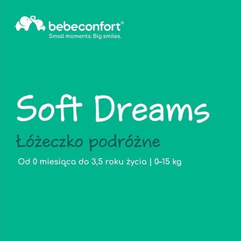 Łóżeczko turystyczne Bebe Confort Soft Dreams 66 x 134 cm Łóżeczko turystyczne Bebe Confort Soft Dreams 66 x 134 cm