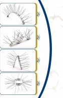 RUPECA Opakowanie 10 odstraszacz ptaków gołębi