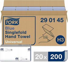 Ręcznik papierowy H3 Tork 290145 niebieskie 4000