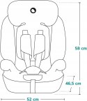 Fotelik samochodowy 76-150cm SZEROKIE SIEDZISKO 9-36kg Lionelo LEVI I-SIZE