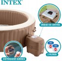 Jacuzzi Basen z hydromasażem okrągły Intex Pure Spa Sahara