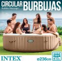 Jacuzzi Basen z hydromasażem okrągły Intex Pure Spa Sahara