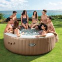 Jacuzzi Basen z hydromasażem okrągły Intex Pure Spa Sahara