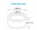 Jacuzzi Intex 28432 PureSpa Plus Bubble Massage 216 x 71 cm 795 l