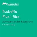 EvolveFix Plus i-Size 0-36 RWF Bebeconfort Black