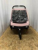 Hauck Przyczepa rowerowa 2w1 Buggy DRYK DUO rose