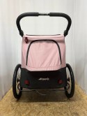 Hauck Przyczepa rowerowa 2w1 Buggy DRYK DUO rose