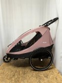 Hauck Przyczepa rowerowa 2w1 Buggy DRYK DUO rose