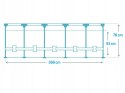 Basen stelażowy okrągły Intex 366 x 366 cm