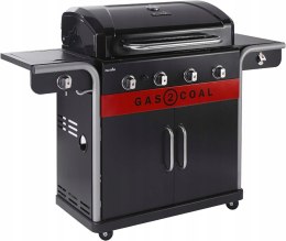 Char-Broil Gas2Coal 440 Hybrydowy grill gazowy / węglowy 4 palniki