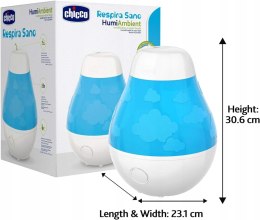 Nawilżacz powietrza parowy Chicco Ambient 3,5 l biały