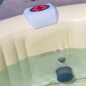 EASE.ZONE 7150015 Basen Jacuzzi Spa Pool3 z hydromasażem Kwadrat 185X185X65