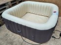 EASE.ZONE 7150015 Basen Jacuzzi Spa Pool3 z hydromasażem Kwadrat 185X185X65