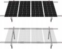 Regulowany stojak podłogowy do paneli słonecznych od 100 W do 300 W