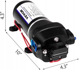 Vevor Fl-40 pompa wodna ciśnieniowa 12 V pompa membranowa 17 l/min