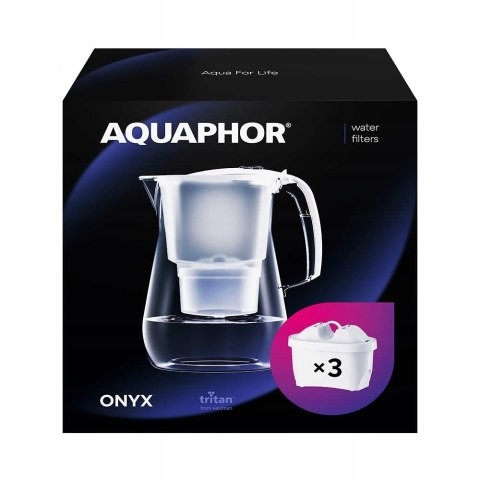 Dzbanek filtrujący Aquaphor Amethyst 4,2 l biały