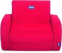 Chicco Twist 3w1 Fotelik Sofa Leżanka czaerwony