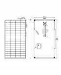 Panel solarny Enjoy solar 150W 36V