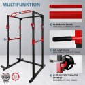 Ultrasport Power Rack Basic, stojak fitness wielofunkcyjny z 4 hakami