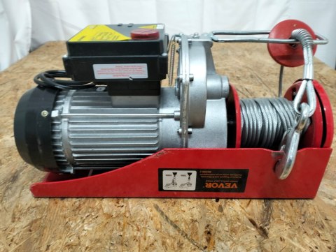 VEVOR Wciągarka kablowa 1000 kg z pilotem zdalnego sterowania 1600 W VEVOR Wciągarka kablowa 1000 kg z pilotem zdalnego sterowania 1600 W