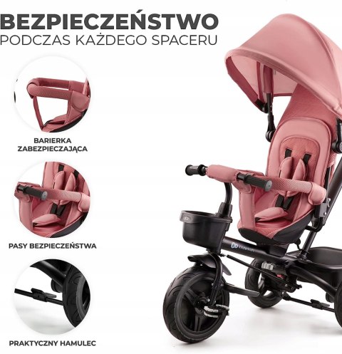 ROWEREK TRÓJKOŁOWY KinderKraft obrotowy AVEO Pink ROWEREK TRÓJKOŁOWY KinderKraft obrotowy AVEO Pink