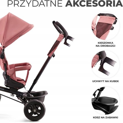 ROWEREK TRÓJKOŁOWY KinderKraft obrotowy AVEO Pink ROWEREK TRÓJKOŁOWY KinderKraft obrotowy AVEO Pink