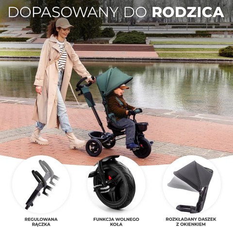 ROWEREK TRÓJKOŁOWY KinderKraft obrotowy AVEO Pink ROWEREK TRÓJKOŁOWY KinderKraft obrotowy AVEO Pink