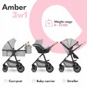Wózek Lionelo Amber szary 3w1