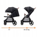 Wózek spacerowy 22kg LEKKI Kinderkraft GRANDE PLUS