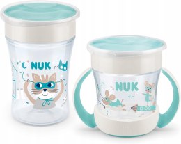 NUK Kubki Niekapki Magic Duo Set 160/230 ml 2 szt.