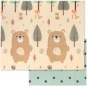 Sweety Fox Play mat składana mata do raczkowania 150x180cm