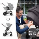 Wózek 3w1 Kinderkraft MOOV CT do 26 kg z fotelikiem dziecięcym I-size Grey