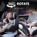 FOTELIK LETTAS 360° Isofix 0-36kg Top Tether Grey