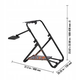 VEVOR Stojak na Kierownicę 8,25Kg Mocowania Kierownicy do Gier Ze Stali