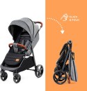 Wózek spacerowy 22kg LEKKI Kinderkraft GRANDE PLUS