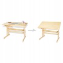 Biurko prostokątny Pinolino Desks 109 x 58 x 70 cm odcienie beżu