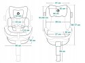 FOTELIK SAMOCHODOWY LIONELO ANTOON RWF 0-18kg