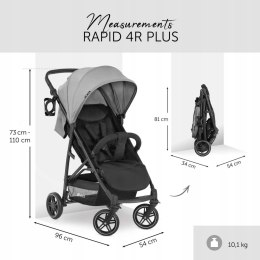 Hauck RAPID 4R Plus Wózek Spacerowy Grey