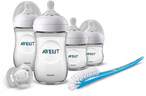 PHILIPS AVENT SCD301/01 ZESTAW STARTOWY NATURAL 0+