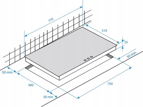 Beko HIC 85502 TX elektryczna płyta kuchenna 80cm dotykowa 4pola+ dostawcze Beko HIC 85502 TX elektryczna płyta kuchenna 80cm dotykowa 4pola+ dostawcze