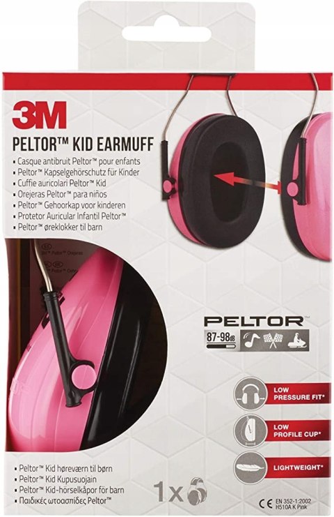 3M Peltor Kid Nauszniki dla dzieci ochrona słuchu SNR 27 H510AKPC1 3M Peltor Kid Nauszniki dla dzieci ochrona słuchu SNR 27 H510AKPC1